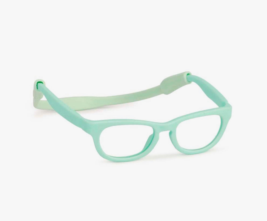 Turquoise glasses with strap