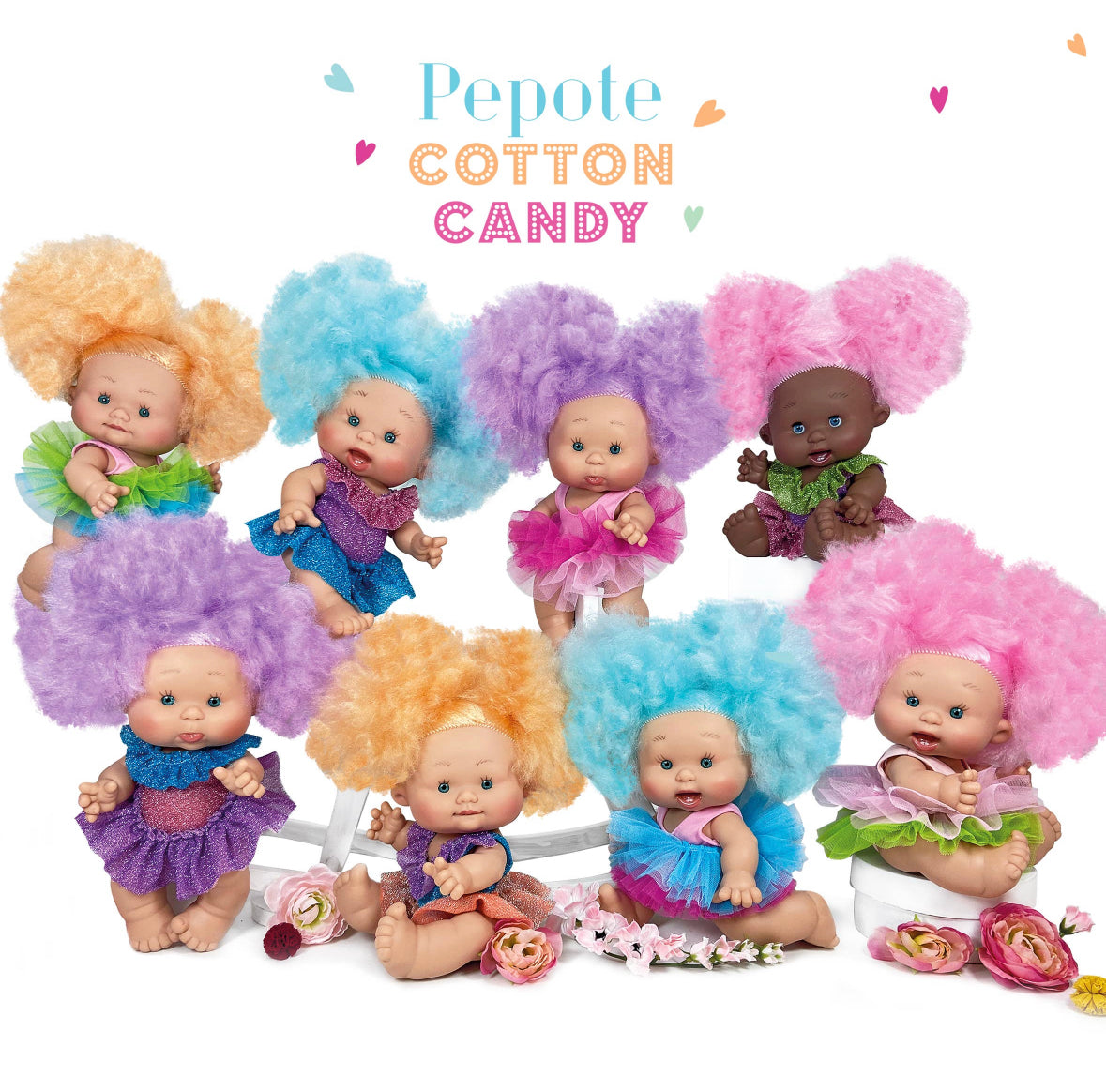 Cotton Candy Pepotes assorted